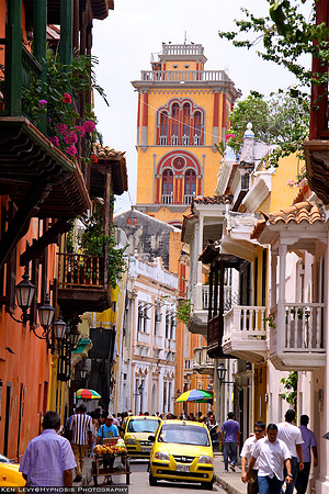 street in Cartagena